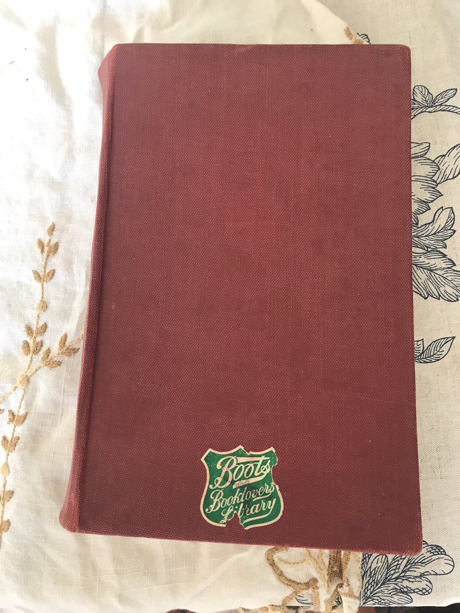Postscript - I just bought, from a car boot sale, a much loved and much thumbed book with the Boots library mark. Water marks indicate it was read in the bath on occasion.