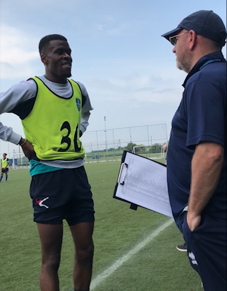 Congratulations to Kalvin Kalala, who was scouted from our trials last season and was presented with the National League South Trophy in front of 5,300 fans yesterday.

Chase your dreams 💪🏆