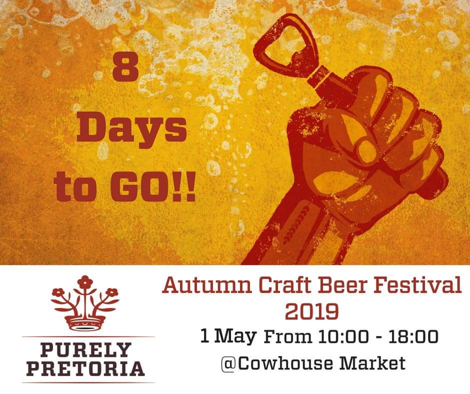 We hope that you've had a fantastic Easter weekend!
Make sure you get your tickets and join us at Purely Pretoria on 1 May 2019!

Get your tickets today!
Ticket link: qkt.io/PurelyPretoria

#PurelyPretoria
#StimelaBrew