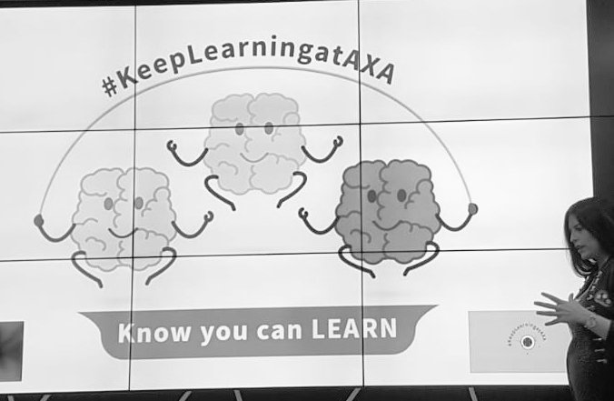 MyriamgilS's tweet photo. #KeeplearningatAXA @LuisMHuete muchas gracias por tus ideas inspiradoras!!!
@mireyamunozalo gracias X tu energía y visión de futuro. https://t.co/xXU6zau2r2
