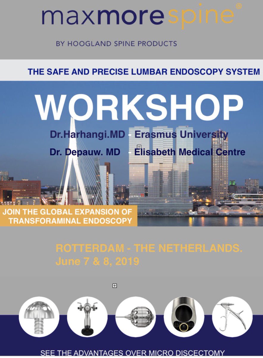 MaxMoreSpine's tweet photo. come to the Netherlands and get trained on spine endoscopy! info@max-more.com https://t.co/o361XKwFuh