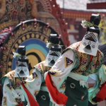 「四天王寺聖霊会の蘇利古さま」最高だった!千と千尋の神隠しの春日様モデル。