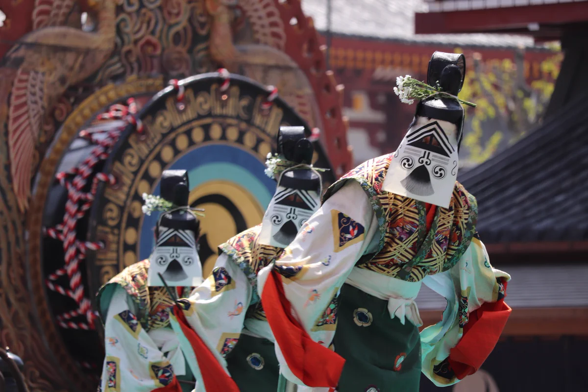 「四天王寺聖霊会の蘇利古さま」最高だった！千と千尋の神隠しの春日様モデル。