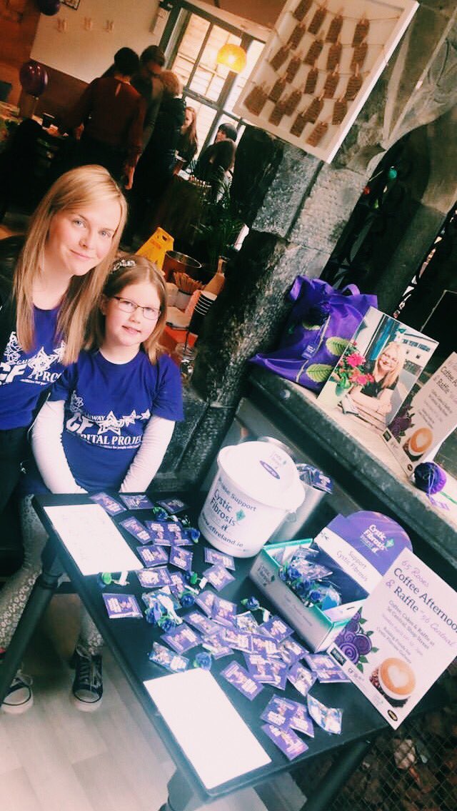 We raised €1210 for <a href="/CFGalway/">CysticFibrosisGalway</a>  <a href="/cf_ireland/">CF Ireland</a> last week!! #cfgalway #65roses #galway