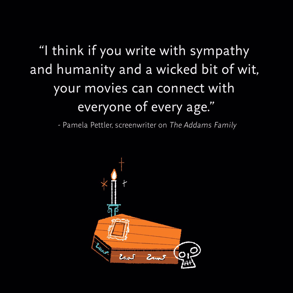 The first trailer of the upcoming Addams Family is out! Find the complete interview of the screenwriter <a href="/qwertypam/">Unknown</a> on our website 😊🧛🏼‍♀️
bit.ly/2Zuk55l
.
Words by @lbyellow 
Illustration by @samshawdraws 
.
#addamsfamily #animation #indiependentmag
