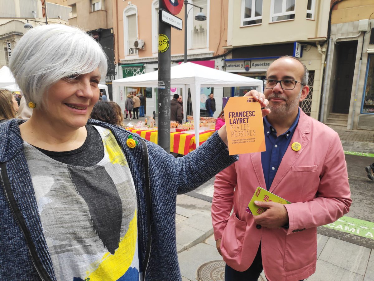 bdncom's tweet photo. La candidatura de @GuanyemBDN i @ERCbadalona anuncia que la pacificació de Francesc Layret serà una de les seves prioritats en el proper mandat. #eleccionsbdn https://t.co/3KymA2WxAq