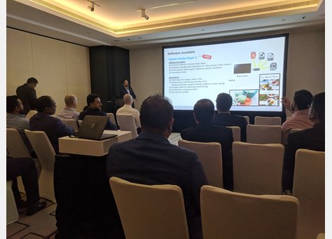 ArabianIndustry's tweet photo. Sony holds two-day AV open house event in Dubai to display latest 4K professional displays and new range of laser projectors
https://t.co/1KfZeN0gLM https://t.co/Lv1uAPgQtu