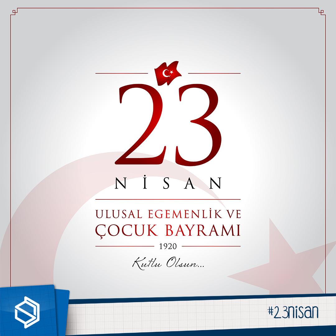 23 Nisan Ulusal Egemenlik ve Çocuk Bayramımız kutlu olsun! #23Nisan