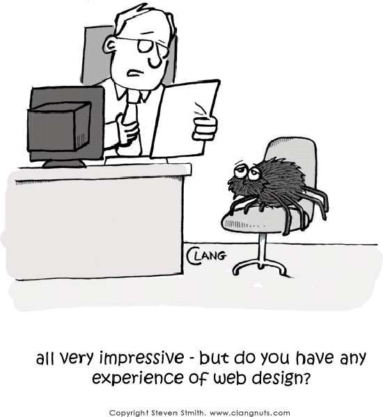 ScribblenThink's tweet photo. ... oh yeah we went there... 🕷️🕸️

#WebDesign #WebJoke #Spider https://t.co/35oV8K8Pok