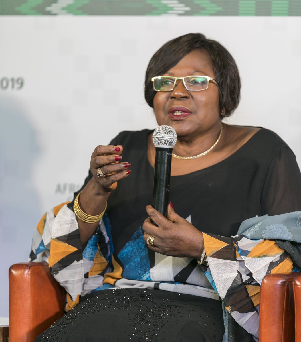 TheAGRF's tweet photo. 'I started from my kitchen with 10 bottles of #Shitor and ended up on the stock market. As an #entrepreneur, you need a succession plan and that's what made us decide, as a company, to go to the stock market' - Founder and CEO of Samba Foods, Leticia Osafo-Addo #AGRF2019 https://t.co/0AkVUY54RG