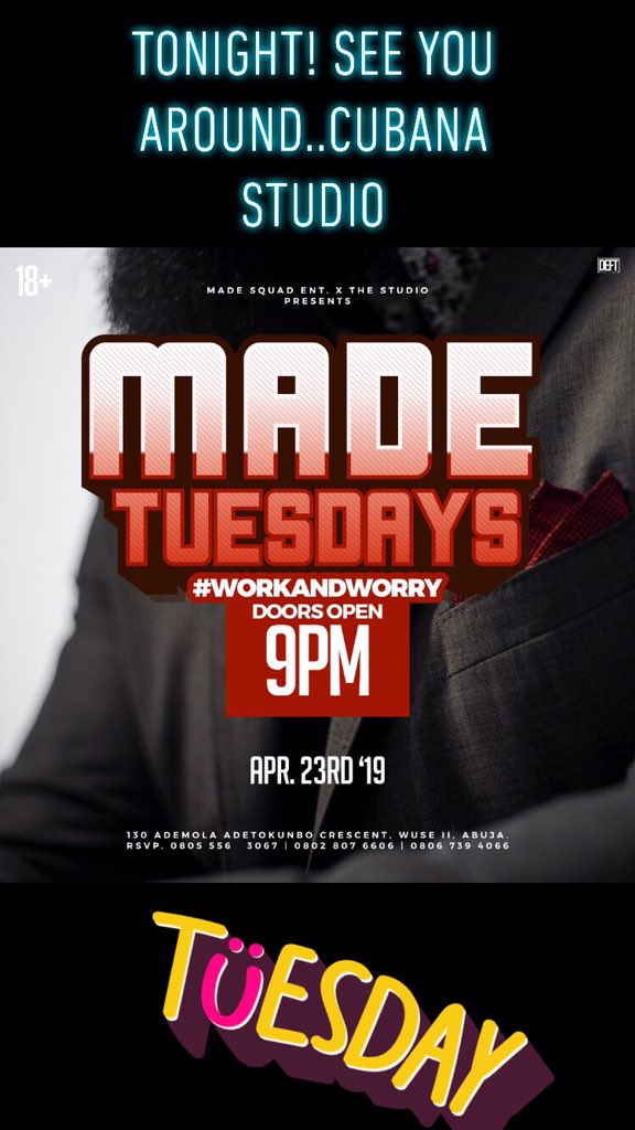 Lowkeysmallz1's tweet photo. You are what you think...
All that you are,
Arises with your thoughts....
With your thoughts...
You Make the World...
Go Round...
The Rising...
Made TUESDAYS!!
#MadeSquadEnt #TheStudioAbuja #CraveCubana #PartyonTuesdays #workandworry https://t.co/E0t3AZwKaB