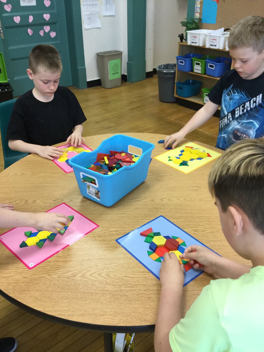 MsNadon's tweet image. @MsNadon’s Grade 3’s practicing making congruent 2 D shapes. What better way then with TANAGRAMS! @infoAlexandraPS #mathfundamentals, #congruent, #parallel