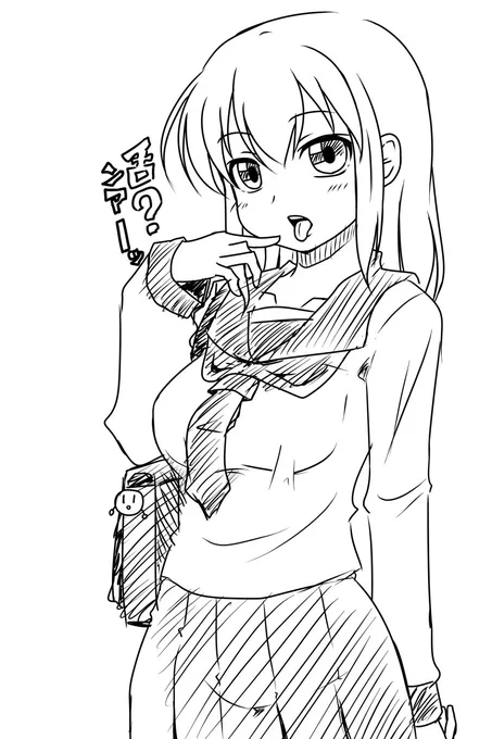 女の子のリハビリ中 