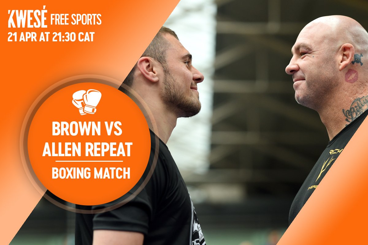 Kwesé Nigeria (@kwese_ng) on Twitter photo Did you catch Brown v Allen at the weekend?
Tomorrow 24 April at 11.30pm, #KFS brings you a repeat of a great boxing match between former <a href="/WBA/">West Bromwich Albion</a> heavyweight champion #LucasBigDaddyBrown and #DavidAllen.
#KweseBoxing
#AllenBrowne
#ChisoraGashi Did you catch Brown v Allen at the weekend?
Tomorrow 24 April at 11.30pm, #KFS brings you a repeat of a great boxing match between former <a href="/WBA/">West Bromwich Albion</a> heavyweight champion #LucasBigDaddyBrown and #DavidAllen.
#KweseBoxing
#AllenBrowne
#ChisoraGashi