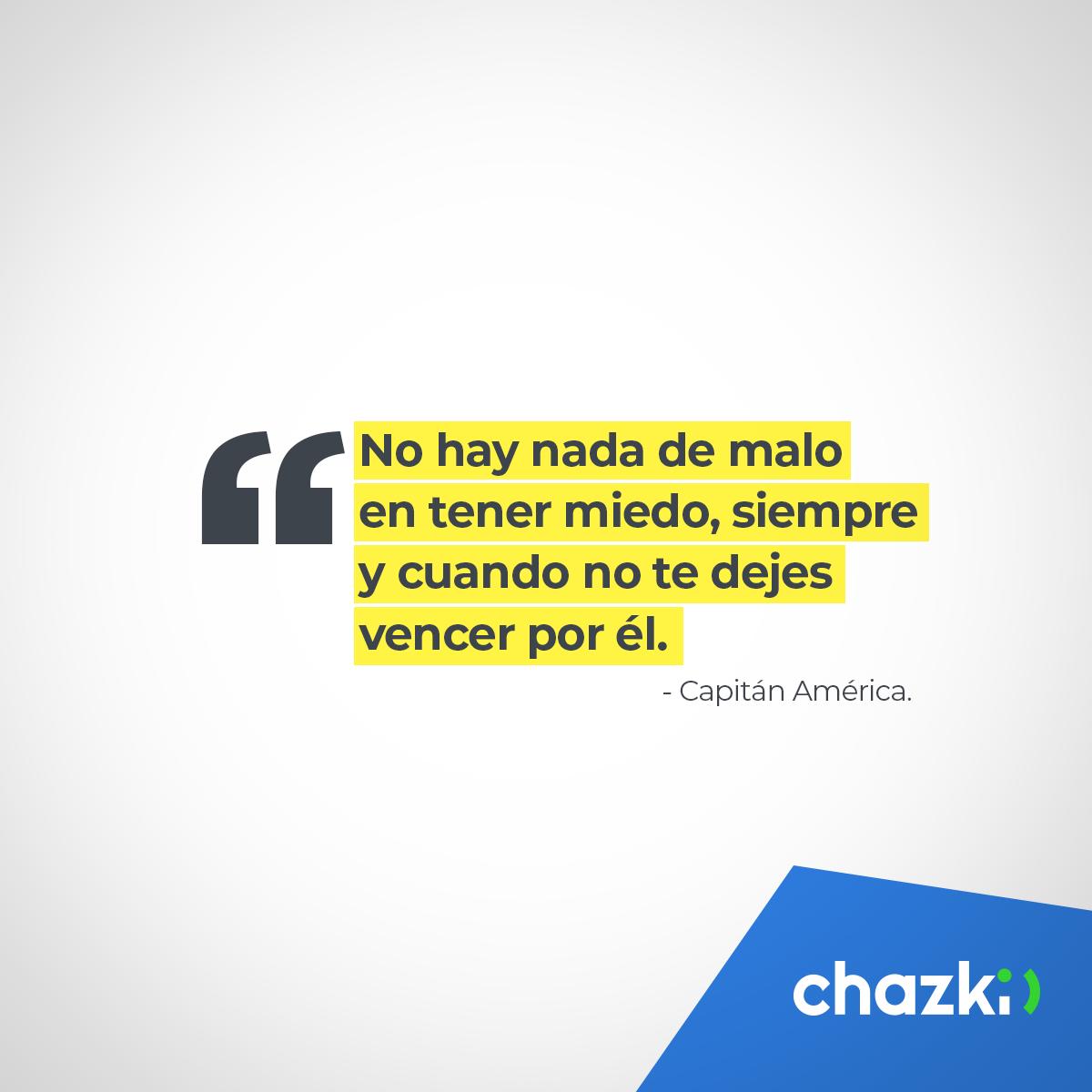 Sabemos que todos estamos en #ModoMarvel. Por eso, compartimos esta #FraseDelDía proveniente del MCU, pero propicia para todo emprendedor. 💪🏻
.
#chazki #Argentina #Mexico #Peru #technology #startup #entrepreneur #business #Marvel #Avengeres #Endgame