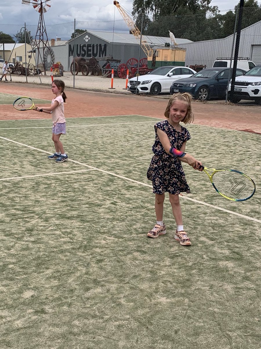 charlesdavis75's tweet photo. The little #CharliesAngels had a great time learning to play tennis at the #KerangOpen https://t.co/uNyRyOzfD6