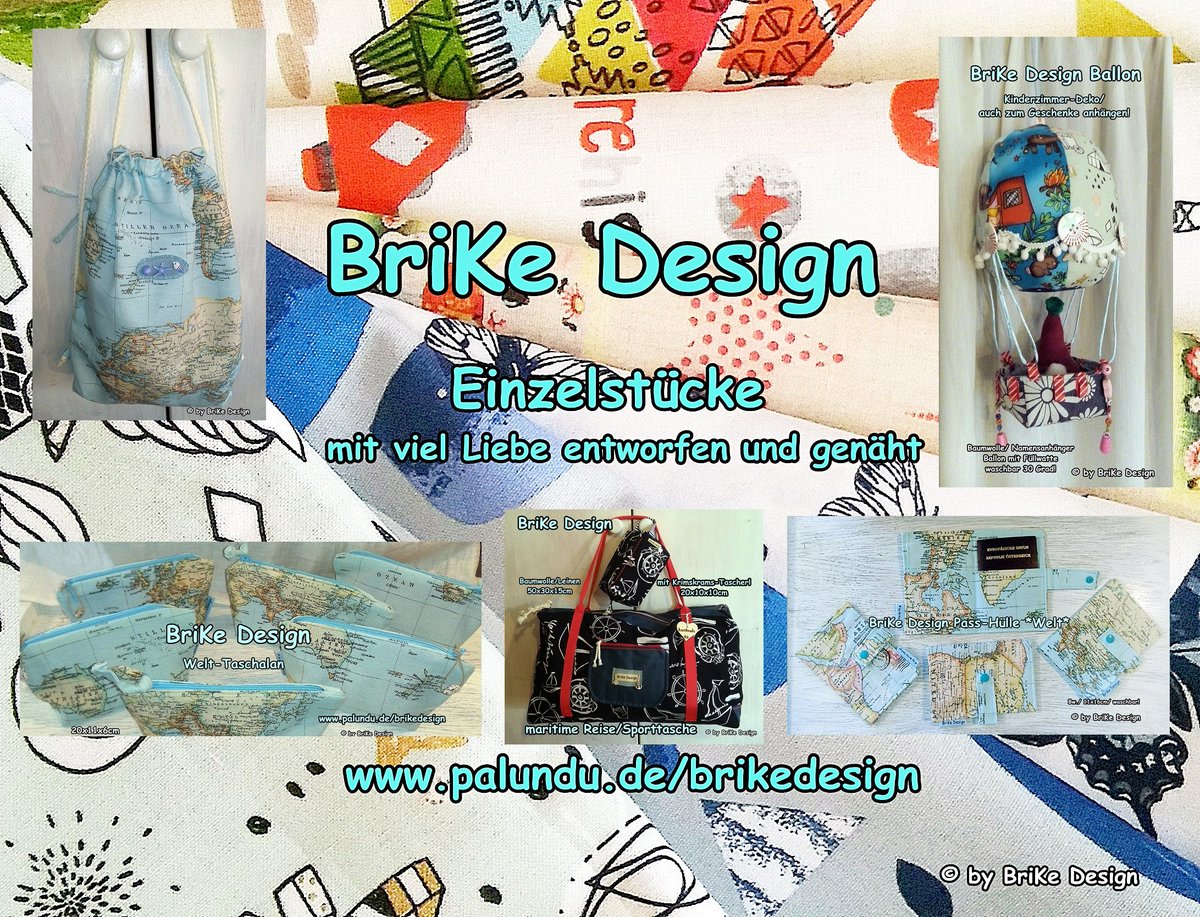 <a href="/BrikeDesign/">BriKe Design</a> #Einzelstücke #Kinderzimmerdeko #balloons #weekender #Krimskrams #Rucksack palundu.de/brikedesign #Geschenkideen #birthday