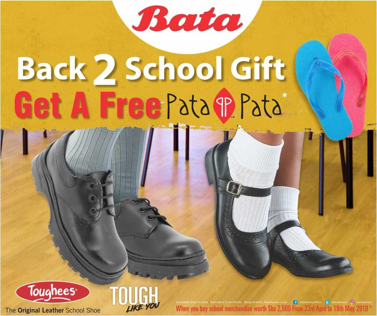 TwoRivers_KE's tweet photo. It's back to school season. Get a free PataPata when you purchase back to school merchandise worth 2,500. @Batakenya #Bata125years #BataAt80Ke, #ComfortableWithIt https://t.co/t2nvbyaGtE