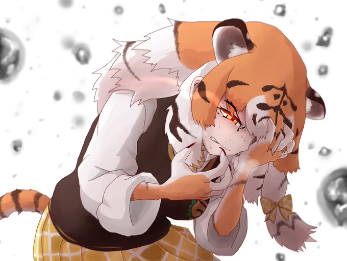 ビースト化・兆候 #けものフレンズR #アムールトラ(けものフレンズ)  