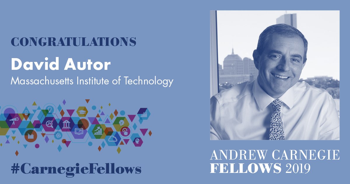 I'm proud to join the 2019 winners of the Andrew #CarnegieFellows awarded by @CarnegieCorp carnegie.io/2vgg8nj