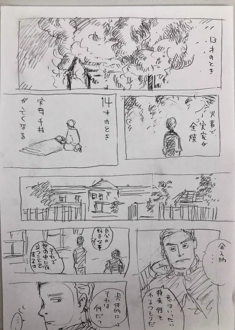 #漱石マンガ
夏目漱石と友人、米山保三郎 