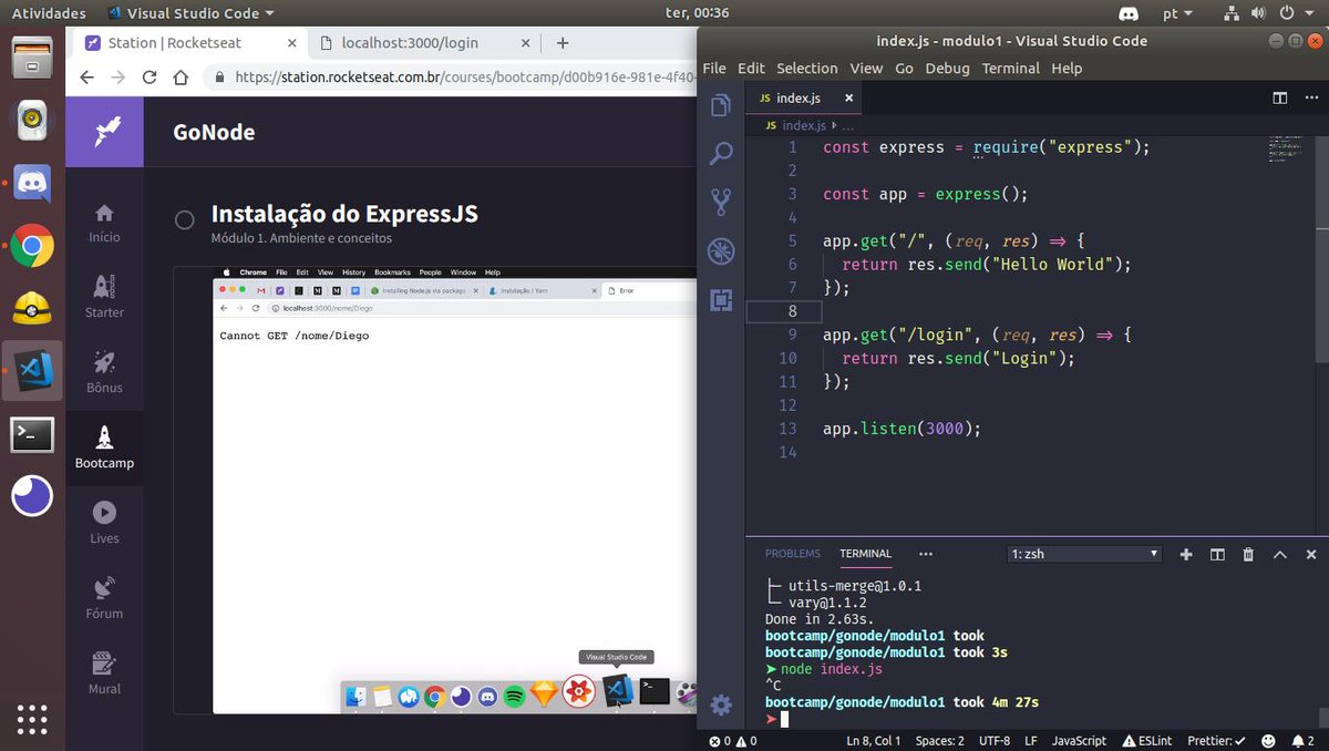 paulocf92's tweet image. Let&apos;s get this going! #RocketSeat #Bootcamp #OmniStack