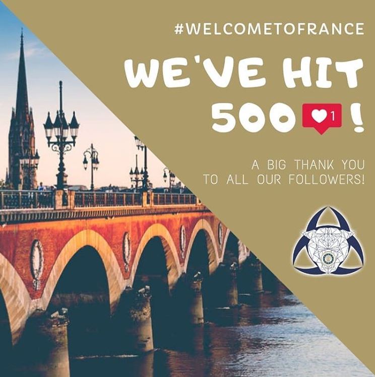 EUCO2020Bdx's tweet photo. You are 500 lovely people who support us on instagram: Thank youuuu!
#WelcomeToFrance with #euco2020Bdx 🥰
Which theme do you prefer until now? #MondayProject #TuesdayFromage #WednesdayWine #ThursdayCulture #FridayFood or #SundayBordeaux 🇫🇷
👉https://t.co/NRX8W7oeIa https://t.co/Aer2tJcR24