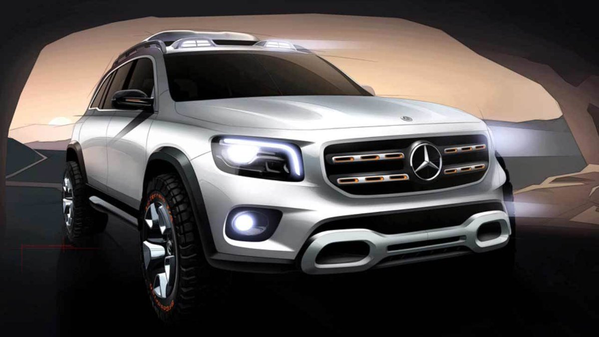 MercedesBenz's tweet image. Large wheels, mighty roof structure and a striking design – that’s our GLB Concept car. Take a look behind the construction of our new shooting star on the #DaimlerBlog: d.ai/show_tw
 
#ConceptGLB #AutoShanghai #GLB #MercedesBenz