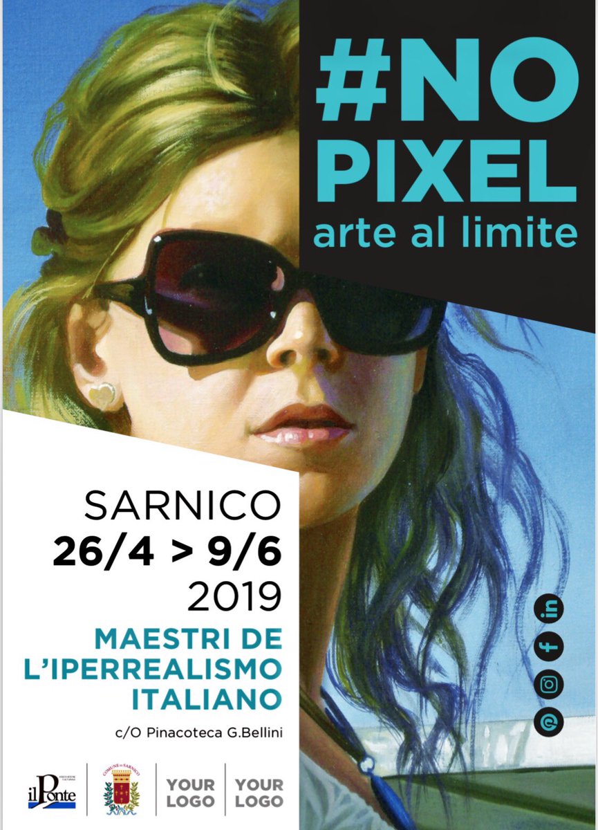 GioBertazzoli's tweet photo. Vi piace il nostro nuovo rinoceronte sul lungolago?😜👍🏻🦏 

In attesa di entrare nell'#iperrealtà, per la nuova grandissima mostra a livello nazionale.
#NOPIXEL - Arte al limite 
Maestri dell’#Iperrealismo italiano.
Dal 26 aprile al 9 giugno 2019,
c/o #PinacotecaBellini #Sarnico https://t.co/drOkRe2lJM