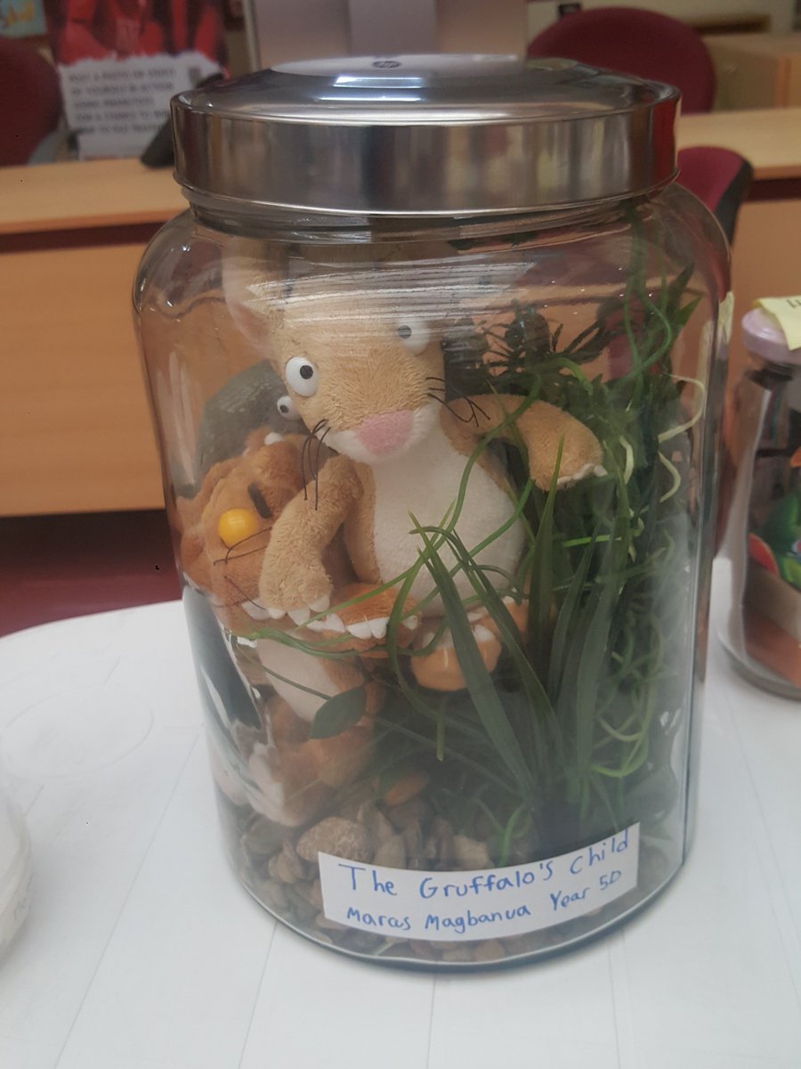 RaffISyear5's tweet photo. World Book Day - Year 5 students presenting their ' Book in a Jar' @RafflesIntlSch #RafflesISprimary @RaffISyear5 #RafflesISenglish @KHDA https://t.co/cYvKsToBcS