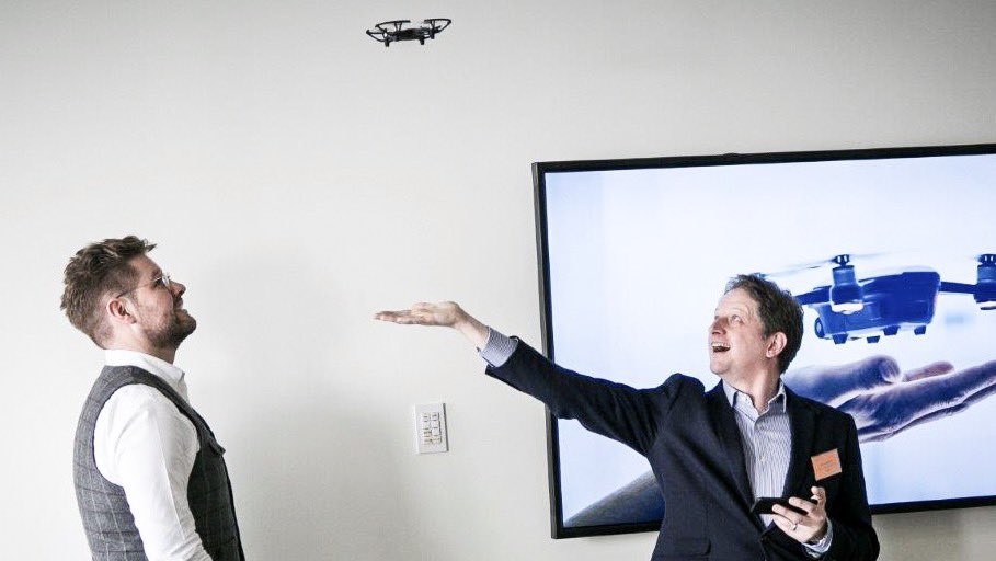 DLFmembers's tweet photo. We learnt a lot about #AI & #Automation at our event last week, with super presentations from @desoconnor__ & Chris Feltham @IntelUK @DellChannelEN @DellTech We have some excellent drone action shots πΈππ» #drone #DLFMembers #DLFContent https://t.co/1Xe0mBxbQO