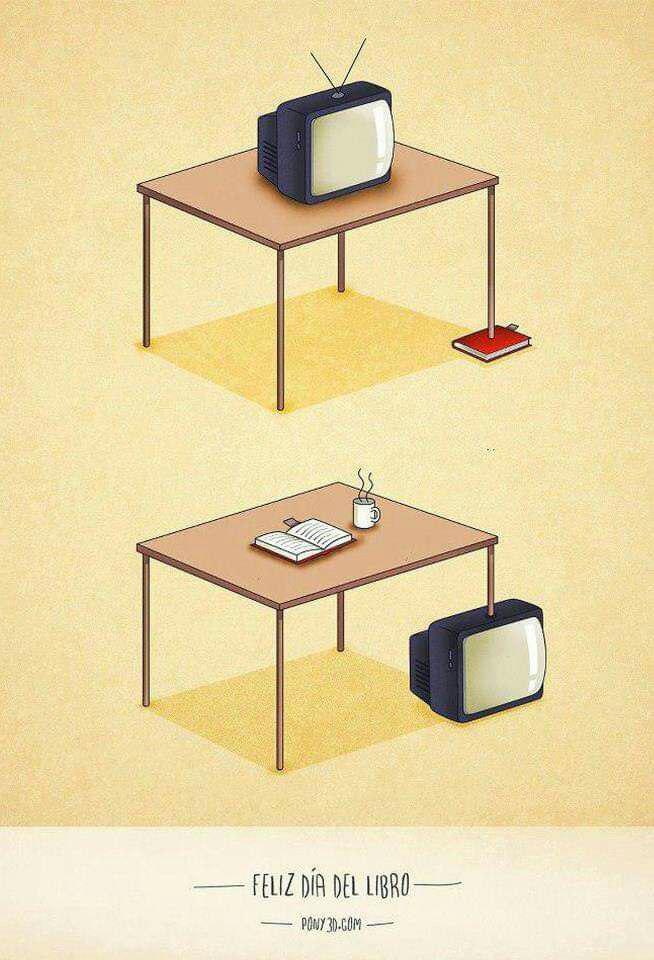 lacasqueria's tweet photo. Feliz #DiaDelLibro. https://t.co/zjFn1T0f2h