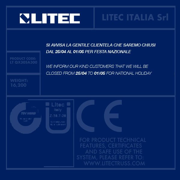 litectruss's tweet photo. Our offices will be closed from Wednesday, 25 April to Wednesday, 1 May for the national bank holidays in Italy. During our time away, we wish you all best! When our offices reopen on Thursday, 2 May, we will be re-energised and fully ready to meet your needs!
#dayoff #closing https://t.co/QMEW8pMOjU