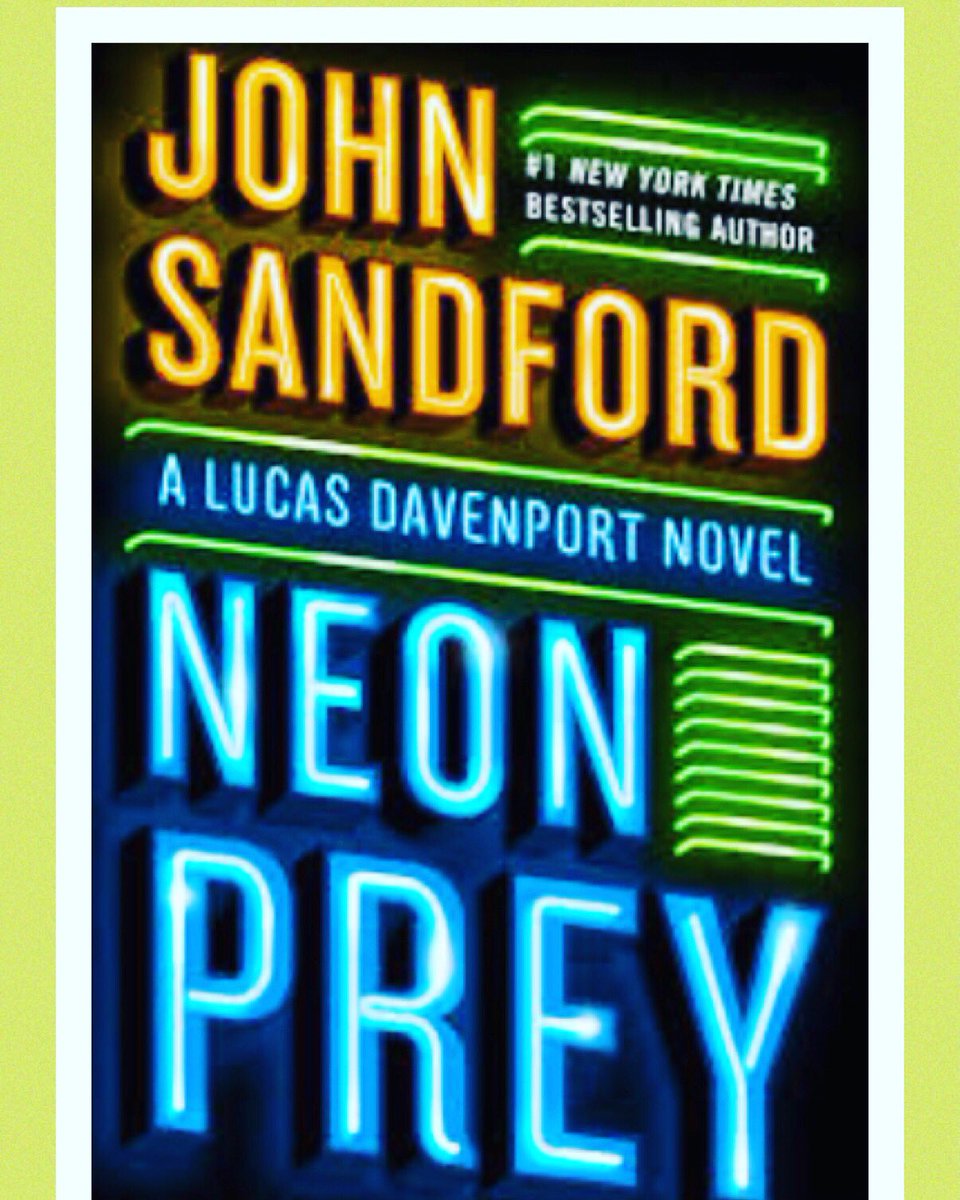 BNStCloud's tweet photo. It’s here!!  Minnesota Author #JohnSanford newest title #NeonPrey is on sale today!!  Lucas Davenport tracks a prolific serial-killer in this new nail-biting suspense title!!  Swing in to get yours today!!  #johnsandfordpreyseries #lucasdavenport #books #suspense #bnstcloud https://t.co/QPFuFMliv6
