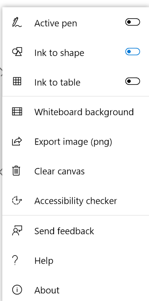 sinclairinat0r's tweet photo. waaaaat? I didn't know Microsoft Whiteboard had Ink to Shapes AND Ink to Table.  Ohhh buddy. * rubs hands together * https://t.co/wawiVXgzJe