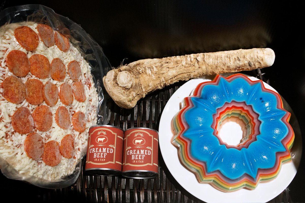 Get a sneak peek at tonight's colorful Chopped appetizer basket chosen