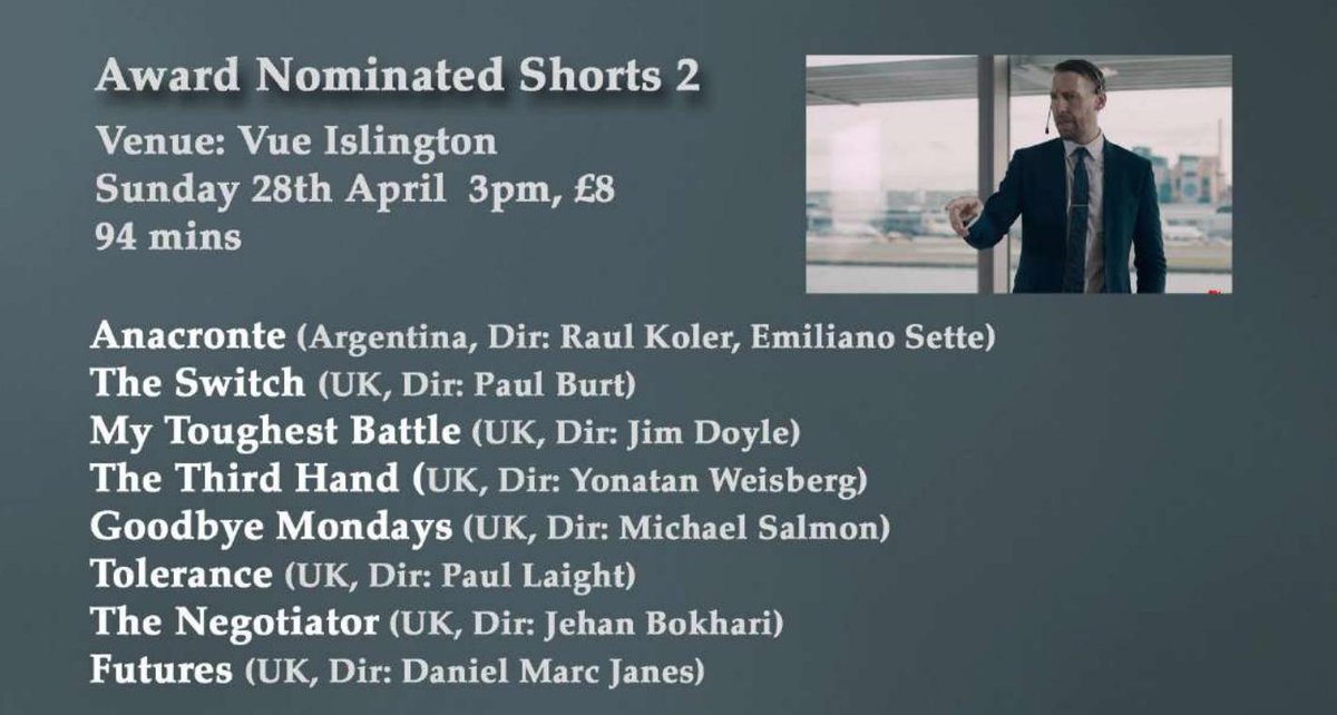 thirdhandshort's tweet image. Our next screening will be this weekend, 28th April, @UViewFF where we're nominated for Best Short. Can't wait. If you're going let us know! #horrorfilm #horrormovies #shortfilm #SupportIndieFilm #filmmaking #horrorfans #FilmFestival