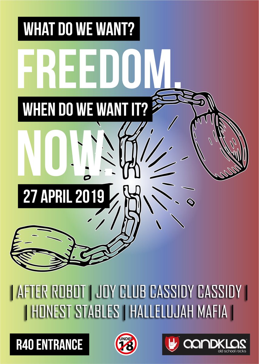 HonestStables's tweet image. Join us this Saturday for Freedom Day at Aandklas Hatfield! #freedomday #aandklas #gig #band #honeststables