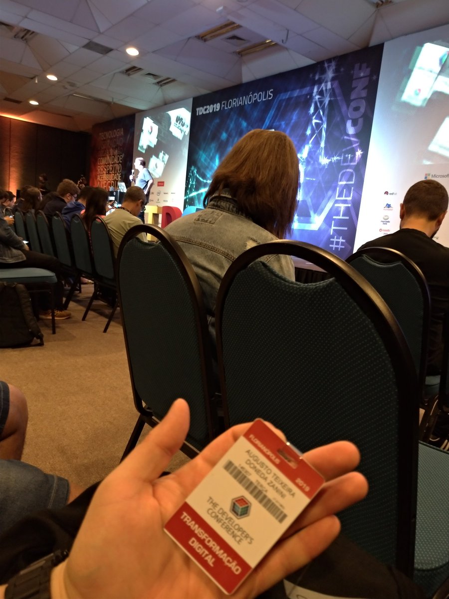 augustotdz's tweet image. #tdc2019 #thedevconference