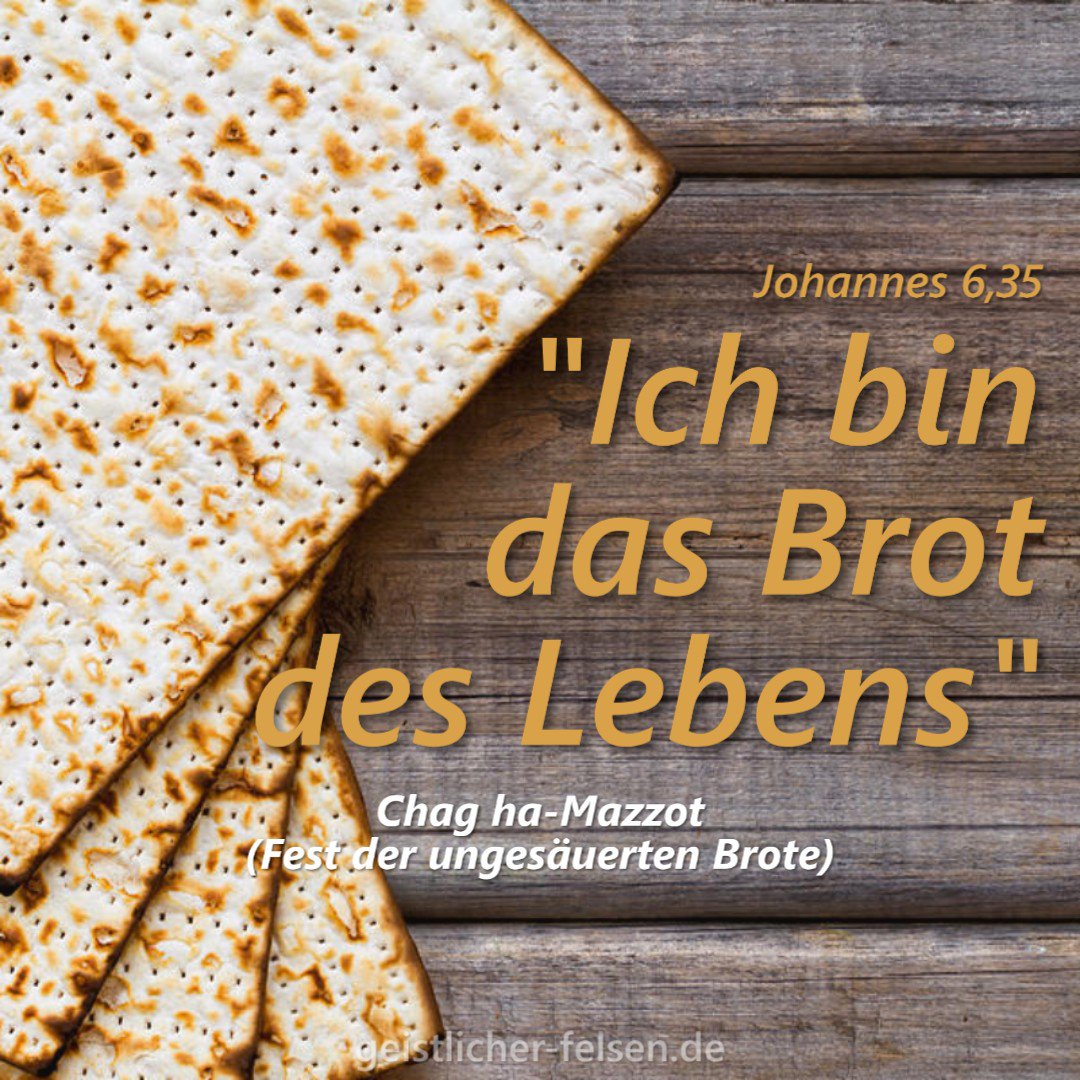 GeistlicherFels's tweet photo. Chag ha-Mazzot (Fest der ungesäuerten Brote)
https://t.co/FwYLy71VdE
#gott #jesus #christus #bibel #gotteswort #wortgottes #pessach5779 #glauben #mazzot #bibellehre #bibelstudium #geistlicherfelsen #UngesäuerteBrote #passah #pessach #pesach #heiligung https://t.co/GYSDnl6pQ8