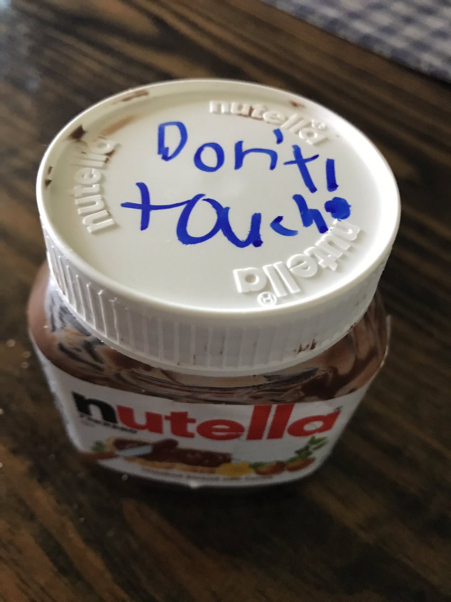 a_warren79's tweet photo. My 11 yr old got some Nutella for Easter. #nutellaislife 🤣 https://t.co/dv42bOaOqb