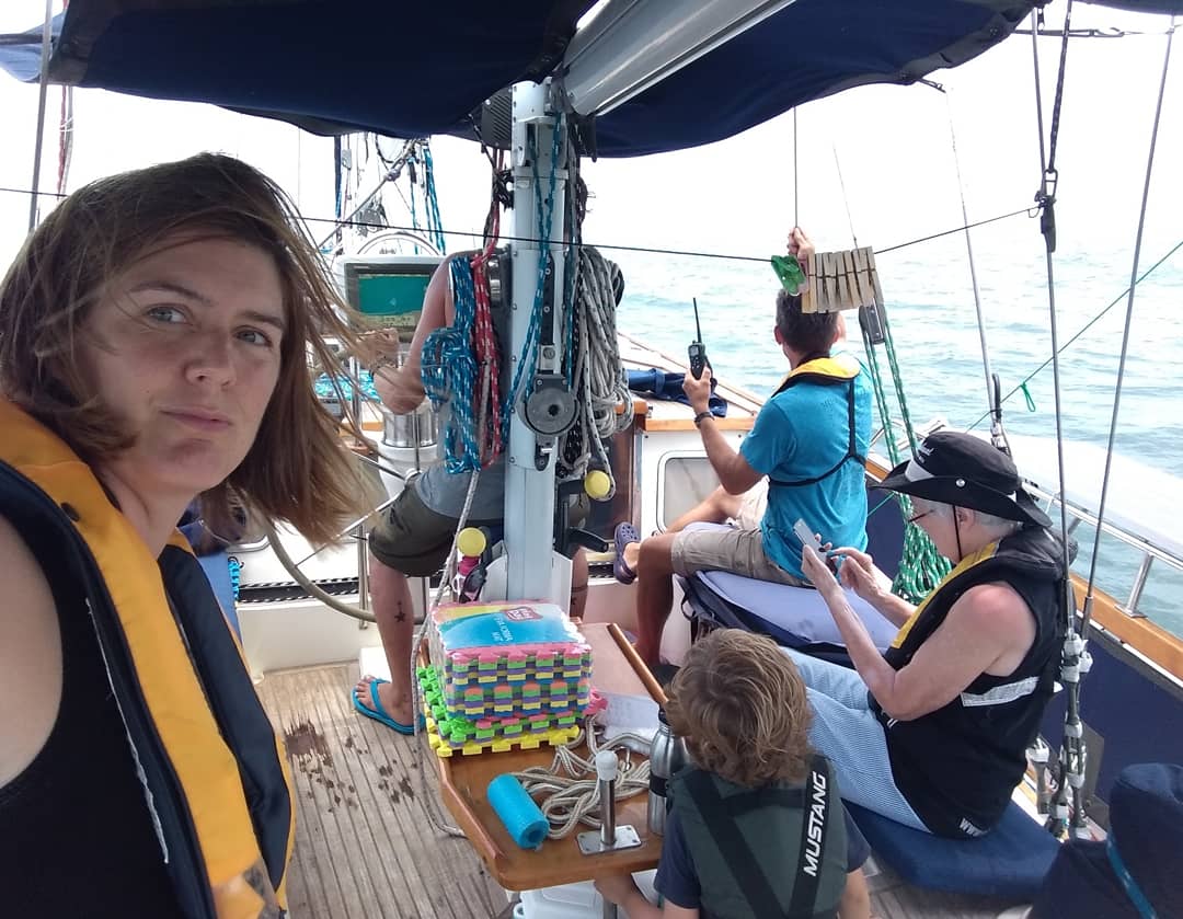 SailingIllusion's tweet photo. Setting off! About to cross the bar to leave the estuary. https://t.co/Xxcy75mOWk