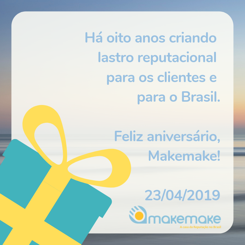 makemake_rj's tweet photo. Refletindo sobre a nossa missão, a ampliamos para além das empresas. É nosso papel, como empresa consciente de nossa função social, cuidar também da reputação do país em que atuamos. Feliz aniversário, Makemake! #makemake8anos https://t.co/etLbq4ayDu
