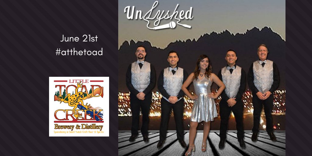 toad_lc's tweet photo. Little Toad Creek looks forward to welcoming Unlyshed #atthetoad! It's not til June, but we can't wait! #supportlocalmusic #lascruces #lascrucesnm #newmexico #lascruceslivemusic #drinklocal https://t.co/kpy2HyKIWG