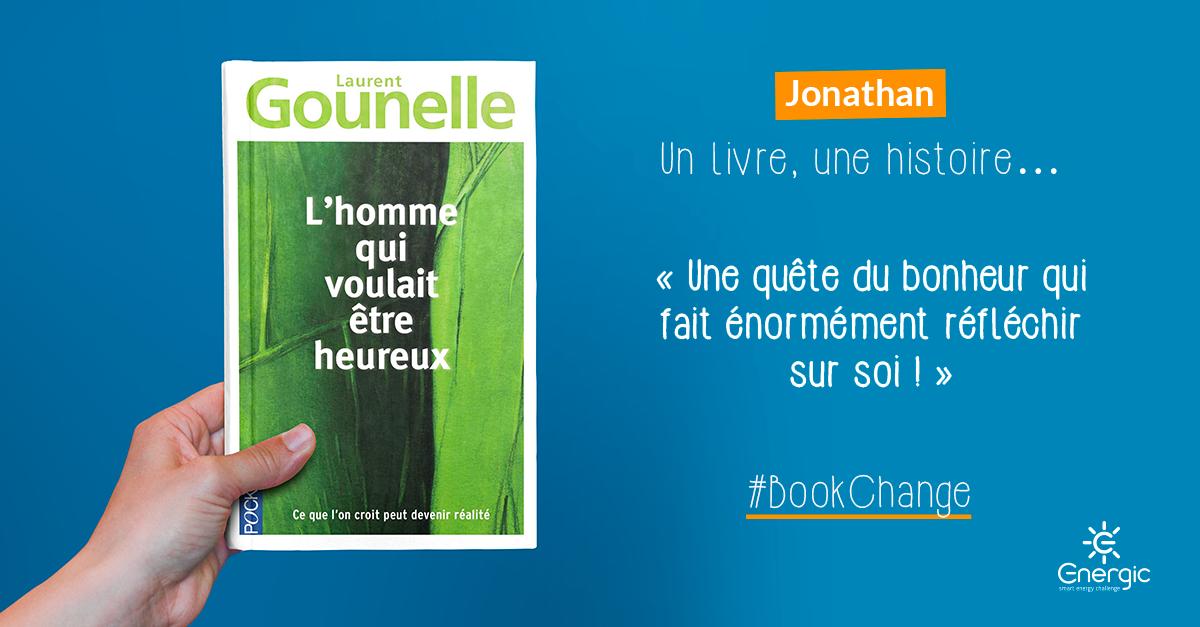 Energic_io's tweet photo. 📖 Un jour, une histoire 📖
👉 L'homme qui voulait être heureux - Laurent Gounelle
Le #BookChange de Jonathan.
#JourneeMondialeDuLivre #livre #Energic https://t.co/qhc8VxCuP8