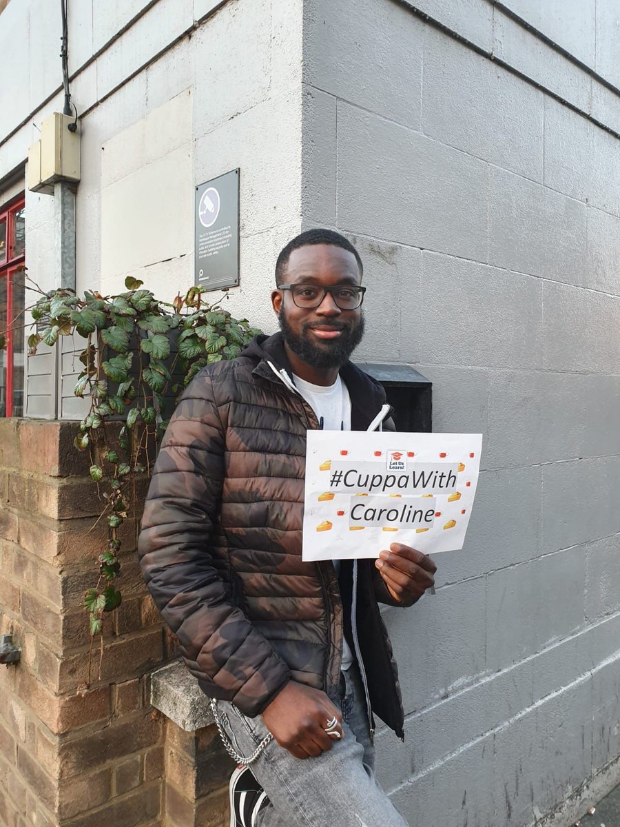 WeBelong19's tweet photo. @carolinenokes look at this face. It’s saying I’m a very friendly guy who just wants to talk about the impact of #immigrationfees on young people over a nice brew. Care for a cuppa? #cuppawithcaroline
#affordablefeesfairtreatment #webelong https://t.co/ZfDHDp2Op8