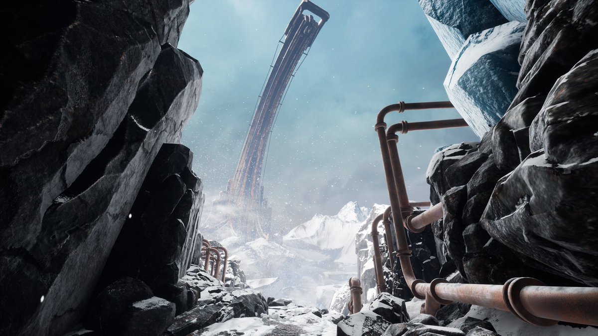 Bryantist's tweet photo. #cyanworlds made the #Myst_game, #Obduction and with your help they will bring us the #FirmamentGame: Play in #2D on a powerful PC, or in #VR with the #OculusRift, #OculusRiftS, #HTCVive and #ViveIndex. Just 3 days and $235k left to go. Back it today! https://t.co/K9FRwfeAjZ https://t.co/78cKpEFkVe