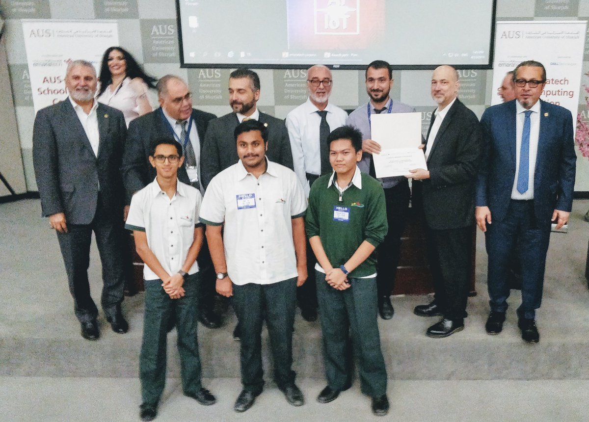 DIS_Computing's tweet image. Big showdown awards from #AeSCC and the🎖️winners are, fourth place for the #Programming team and 🥈second place for the #webmobile app team with an 😲 astonishing 1500AED 💷 cash prize 🏆 #Congrats #Effort #Success #EveryoneaWinner #CS #Proud #ProblemSolvers @MrAdamMasters