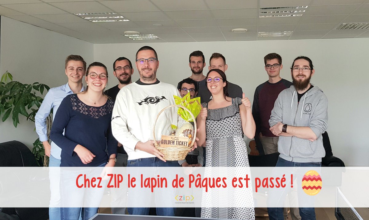zip_digital's tweet photo. Retour du week-en de #paques 🐰, chez ZIP des oeufs se sont faufilés dans les bureaux 🍫🍬
#EasterEgg #happynessatwork https://t.co/Ou5sVuzeuG