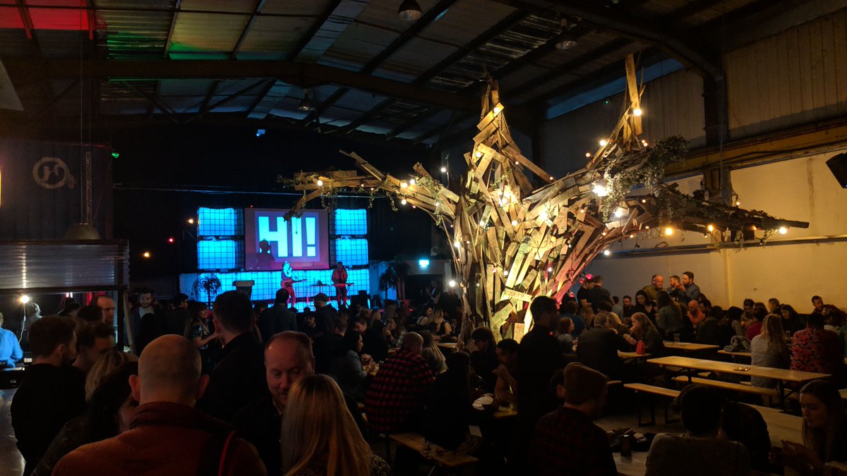 thinkorchard's tweet photo. So. Much. Creativity. 
So. Much. Fun.

We are proud to have been an event partner of @ItWillGlow 🙌

p.s. special shout out to @Mr_Croquewich for the best sandwiches ever 😍
#ItWillGlow https://t.co/tZOG7058Wh